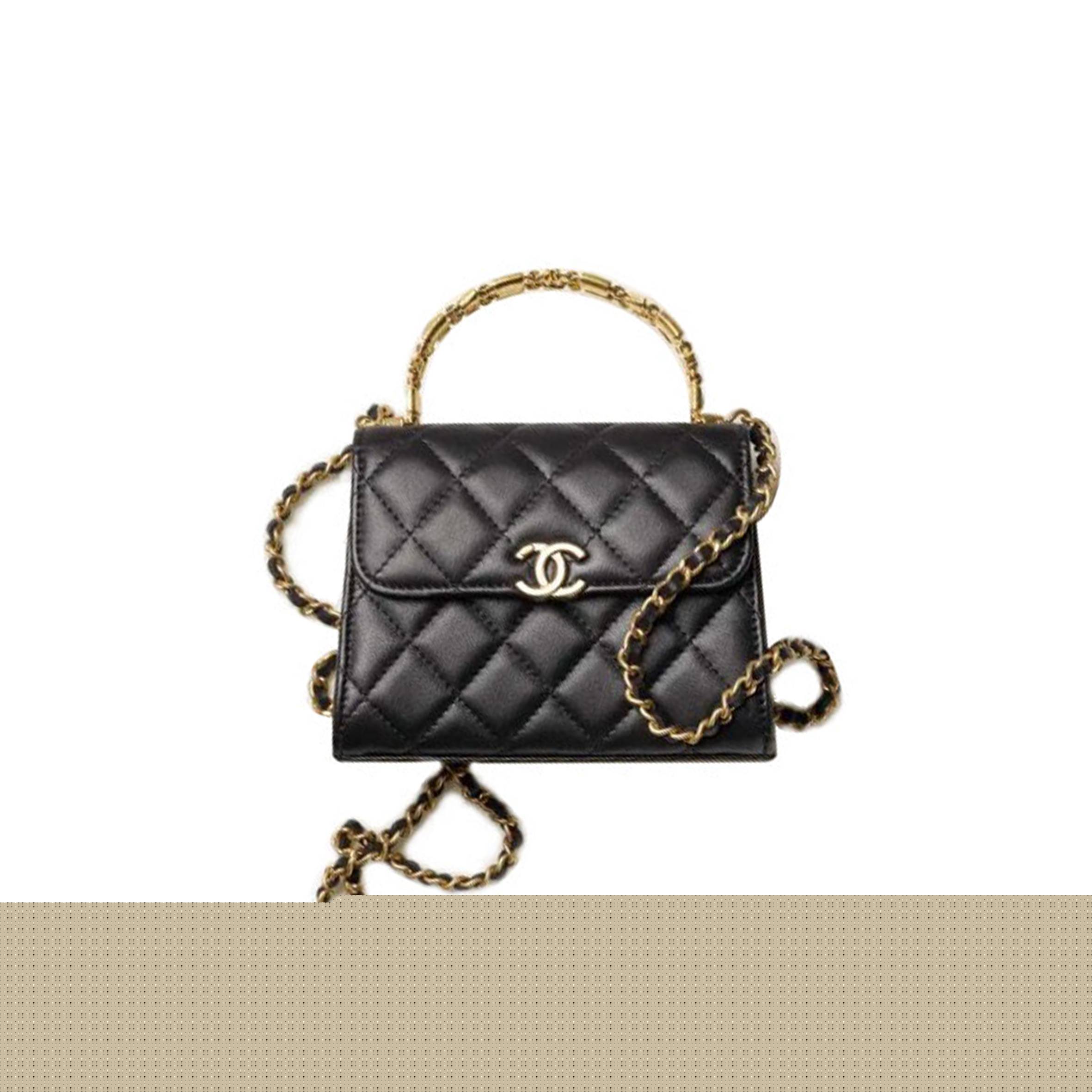 Ch*el clutch with chainc hanel ap2945 b08842 94305 （14.5*11.5*5.5cm）